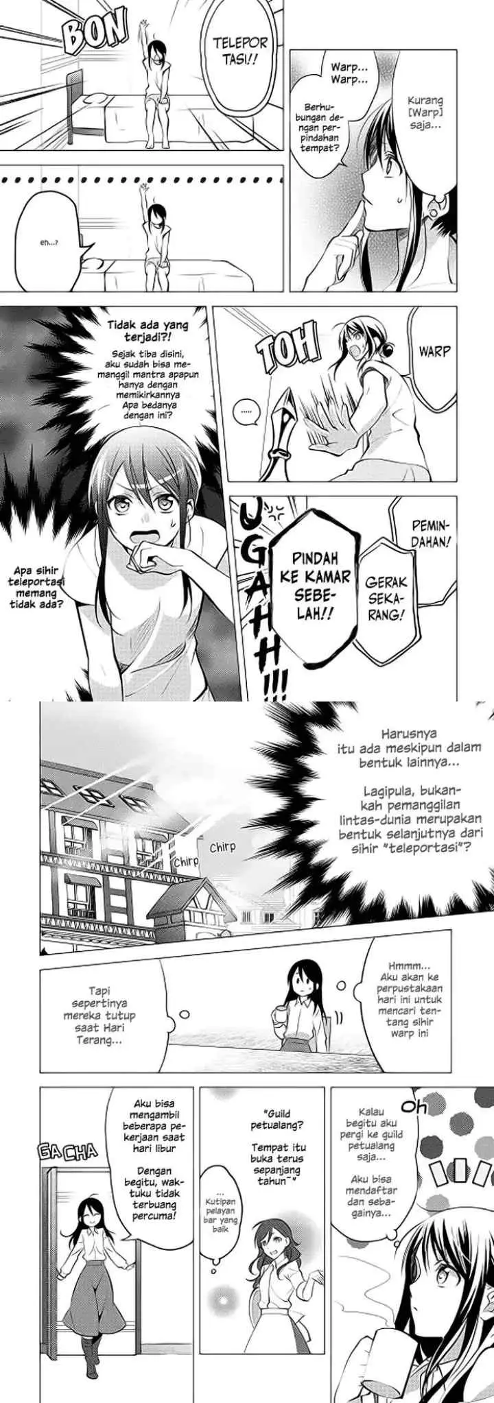 Isekai de ~Kuro no Iyashi Te~ tte Yobareteimasu chapter 8 halaman 9