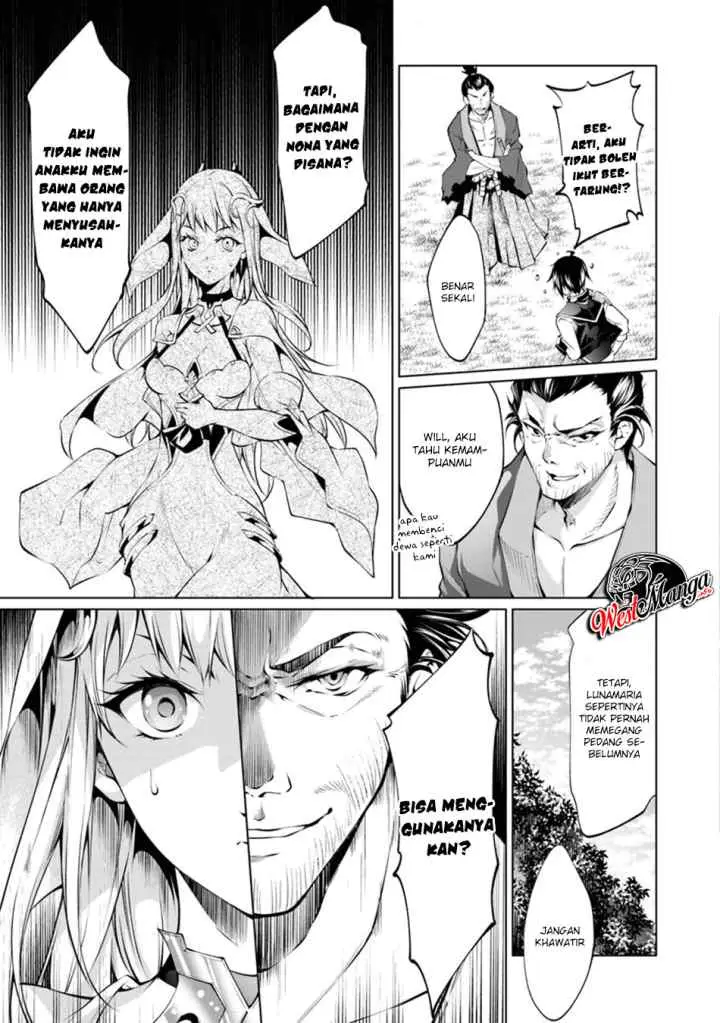 Kamigami ni Sodaterare Shimo no, Saikyou to Naru chapter 5.1 halaman 7