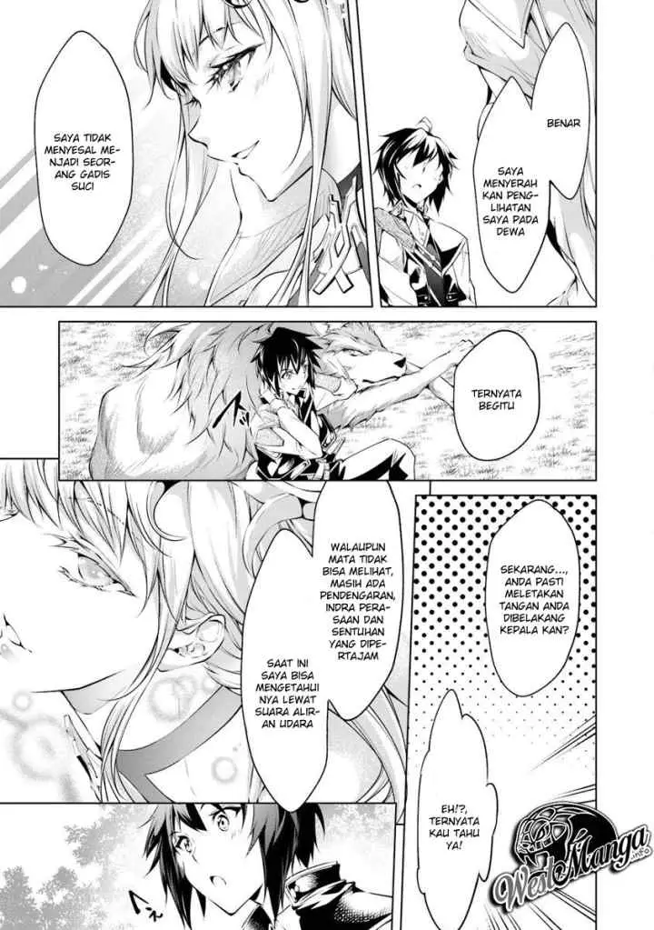 Kamigami ni Sodaterare Shimo no, Saikyou to Naru chapter 3.2 halaman 8