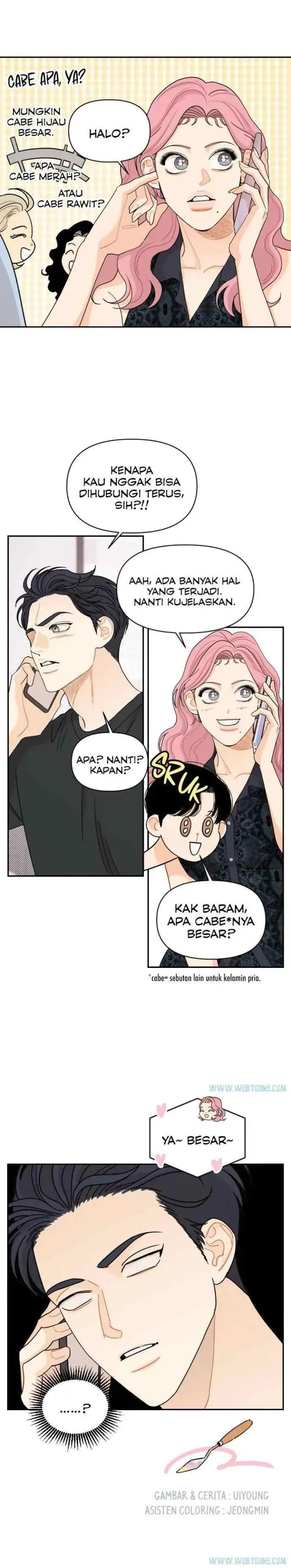 By the Way, in the Wind chapter 49 halaman 15