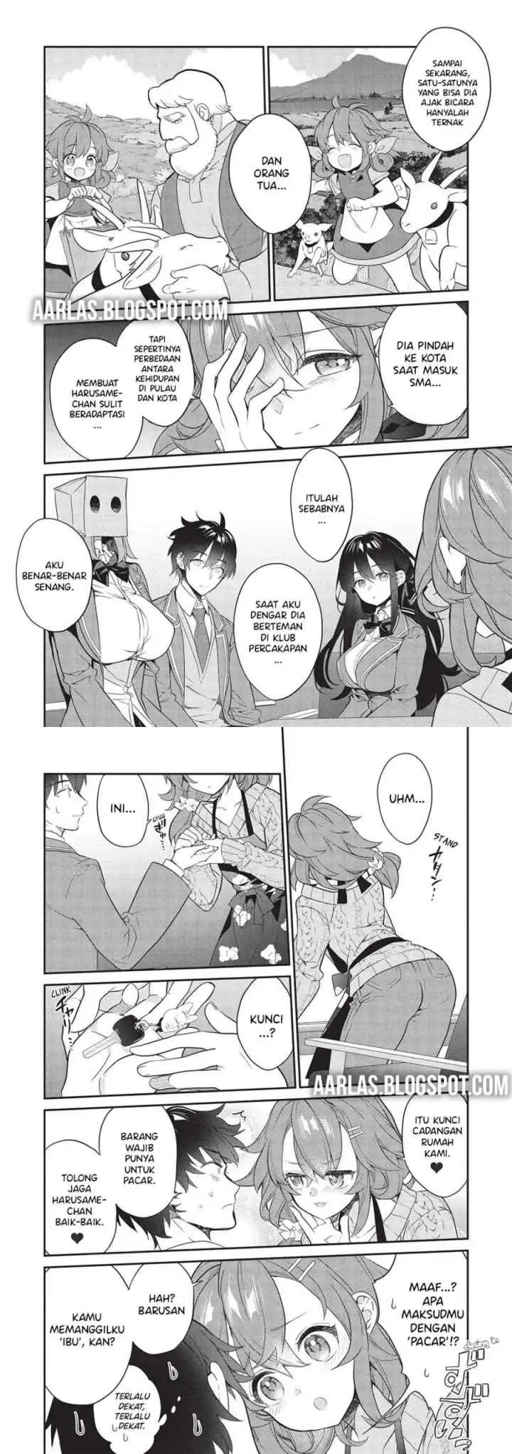 Kamiyama-san no Kami Bukuro no Naka ni wa chapter 24 halaman 7