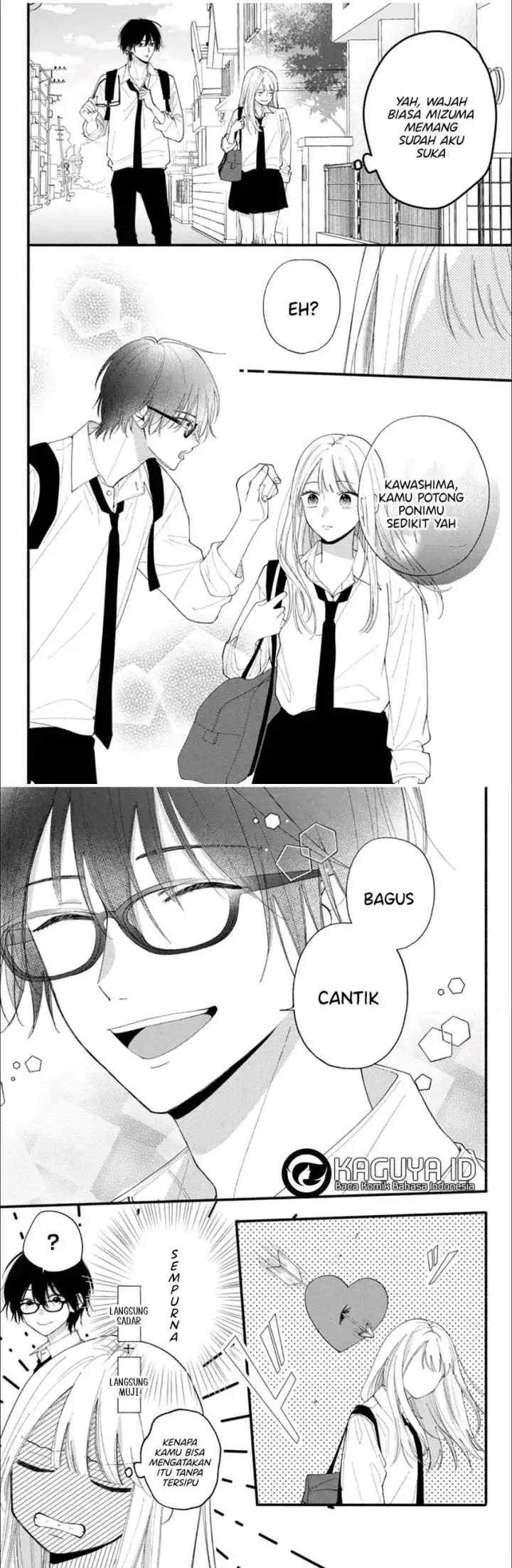 Class no Inkya ni Kareshi no Sainou ga Ari Sugiru chapter 4.1 halaman 4