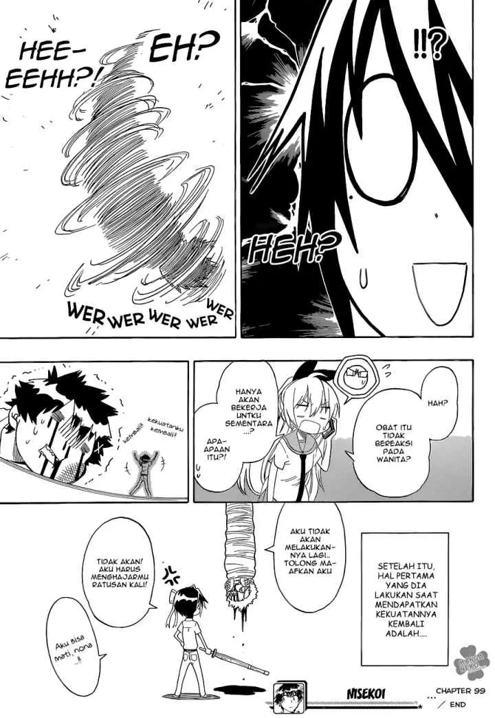 Nisekoi chapter 99 halaman 20