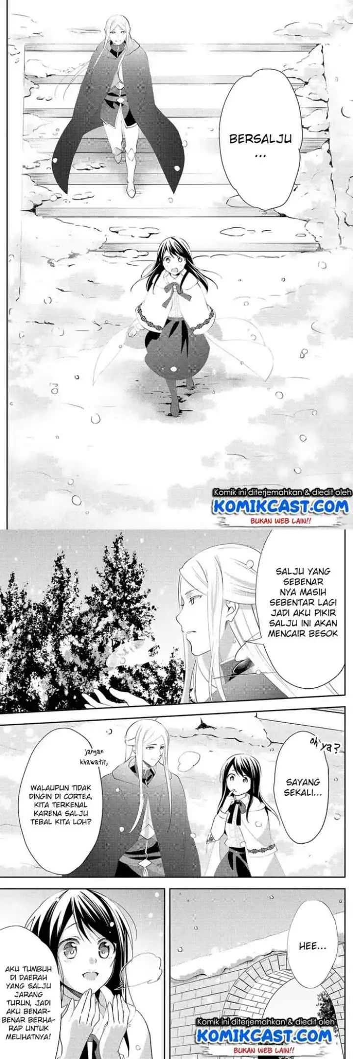 Isekai de ~Kuro no Iyashi Te~ tte Yobareteimasu chapter 28 halaman 4