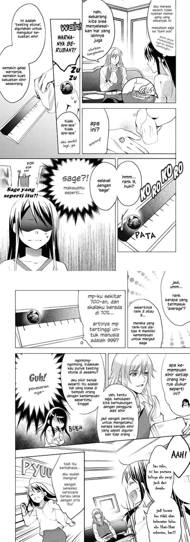 Isekai de ~Kuro no Iyashi Te~ tte Yobareteimasu chapter 6 halaman 9
