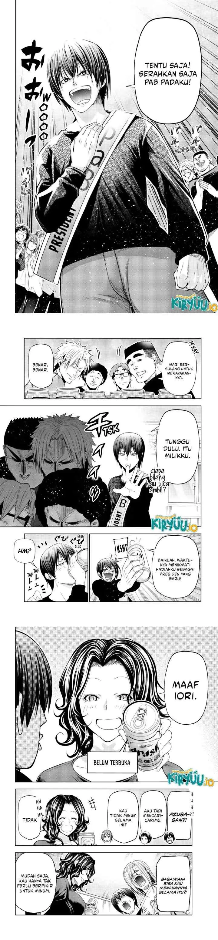 Grand Blue chapter 105 halaman 16