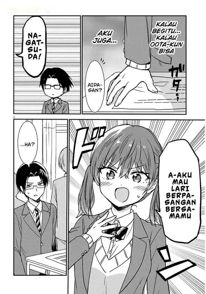 Kao ni Denai Kashiwada-san to Kao ni Deru Oota-kun + chapter 34 halaman 7