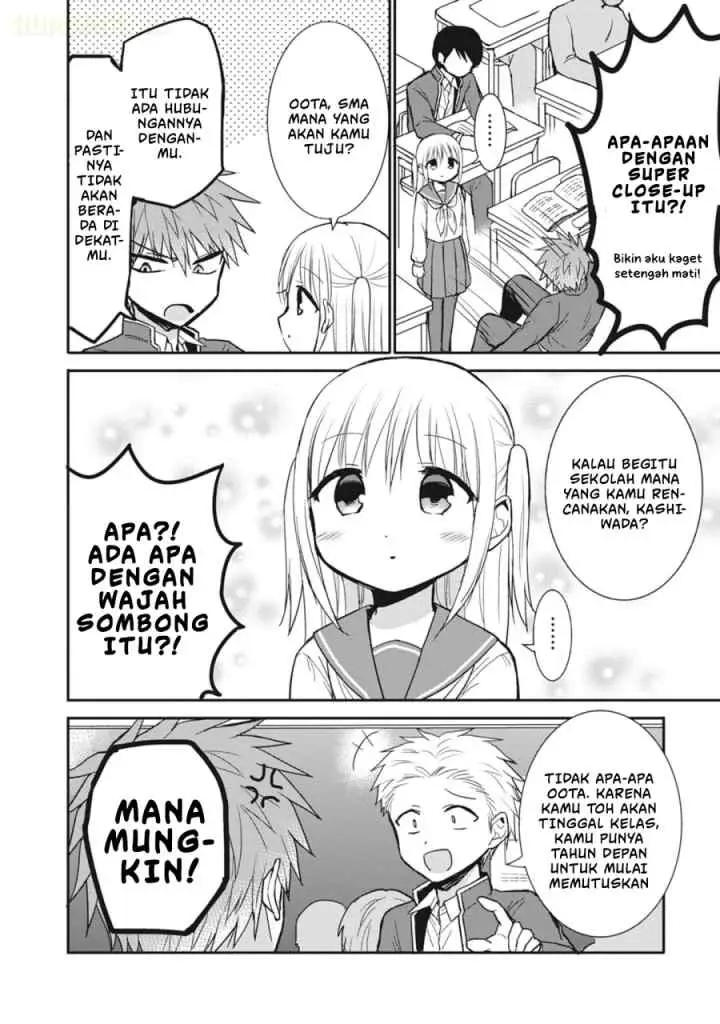 Kao ni denai Kashiwada-san to Kao ni deru Ota-kun chapter 76 halaman 6