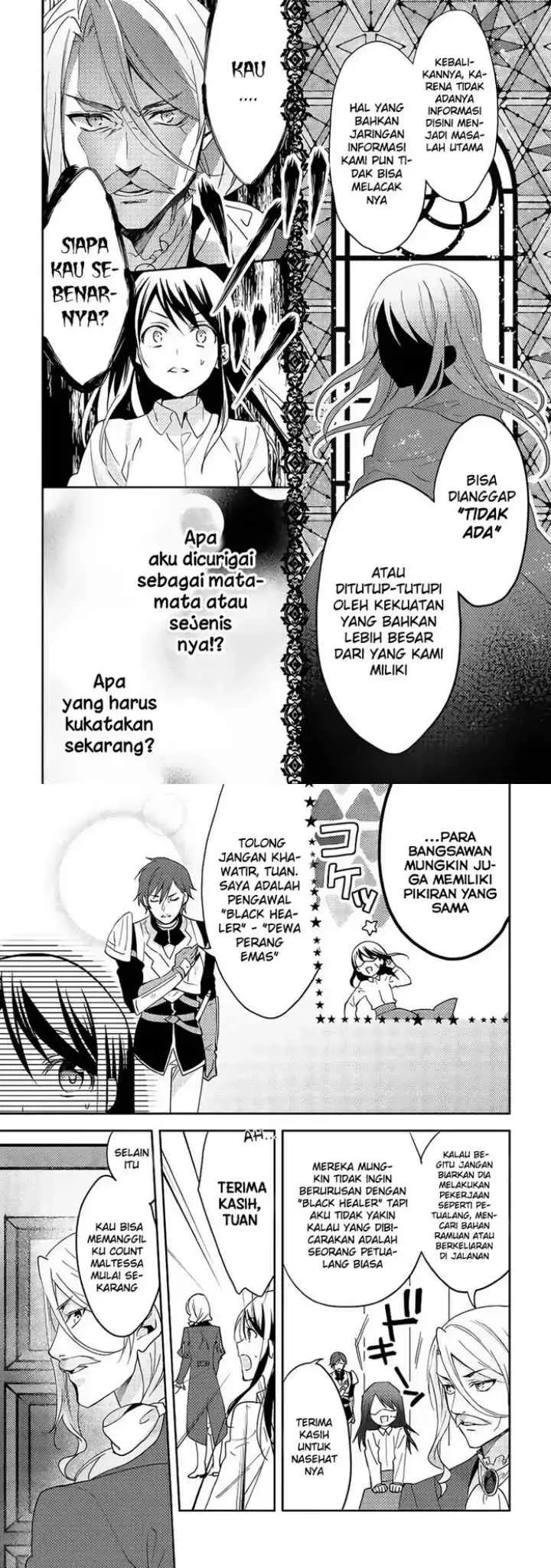 Isekai de ~Kuro no Iyashi Te~ tte Yobareteimasu chapter 13 halaman 4