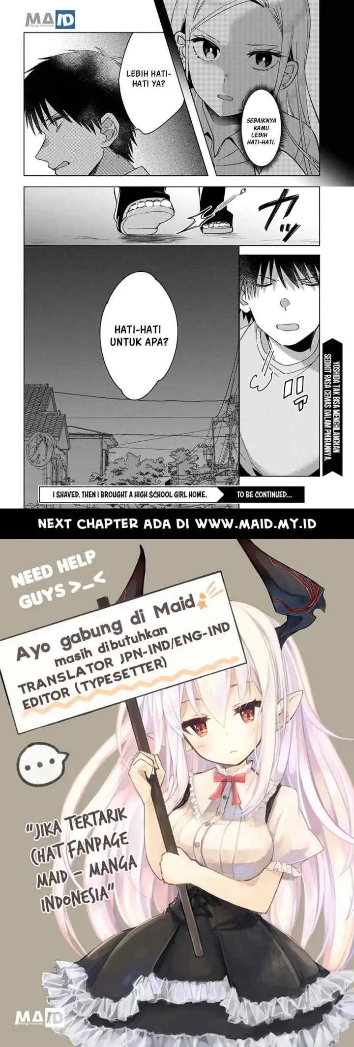 Hige Wo Soru. Soshite Joshikosei Wo Hirou chapter 12 halaman 18