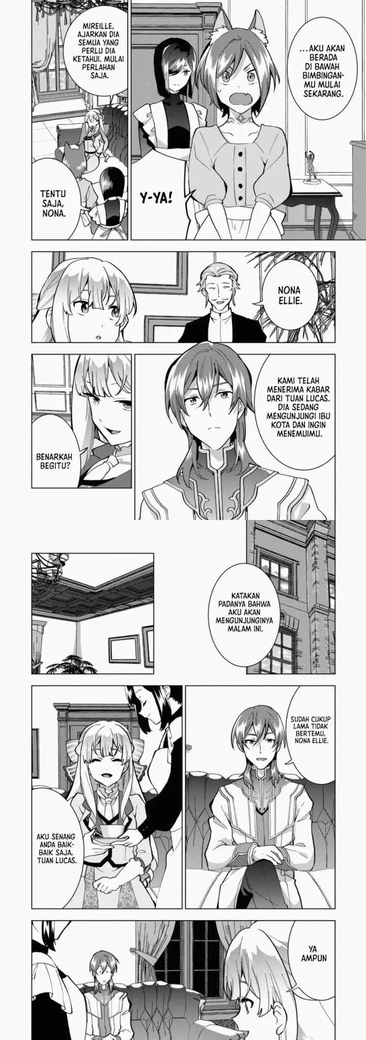 Buchigire Reijou wa Houfuku wo Chikaimashita. ~Madousho no Chikara de Sokoku wo Tataki Tsubushimasu~ chapter 8 halaman 8