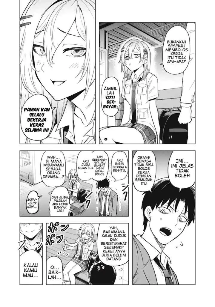 Asa no Tsuukin Densha de, Yatara to Hanashikakete Kuru Joshikousei chapter 8 halaman 9