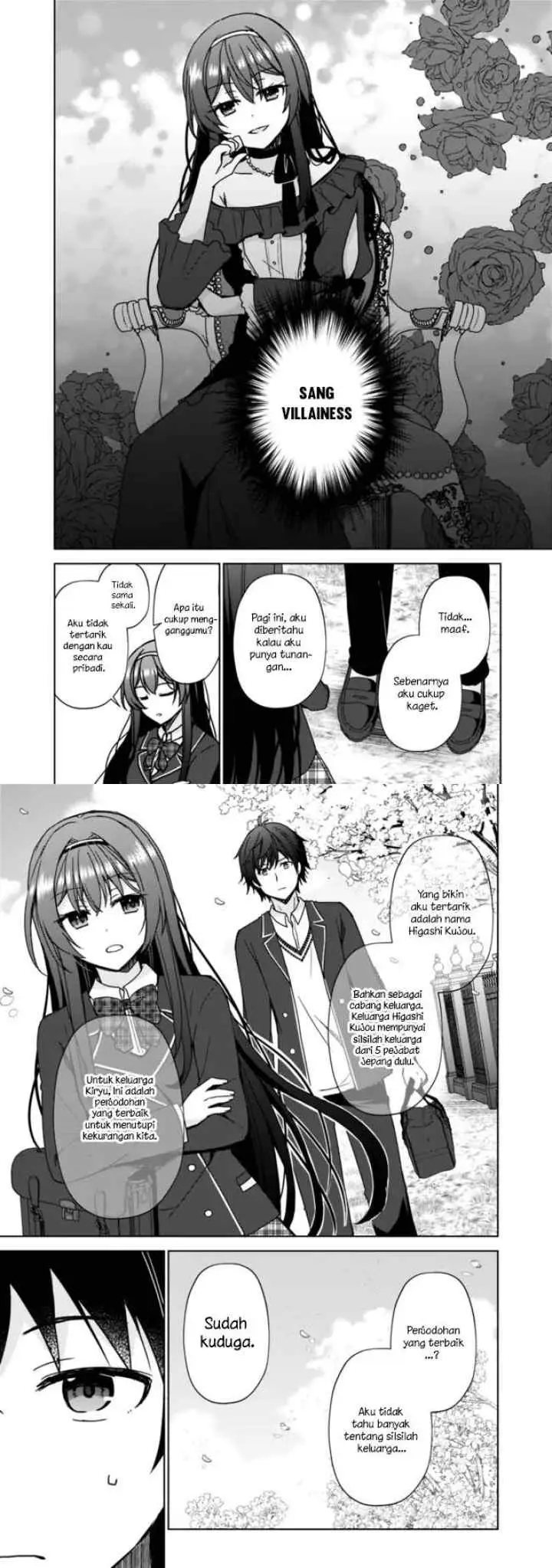 Iinazuke ga Dekita to Omottara, Sono Iinazuke ga Gakkou de Yuumei na chapter 1.1 halaman 9