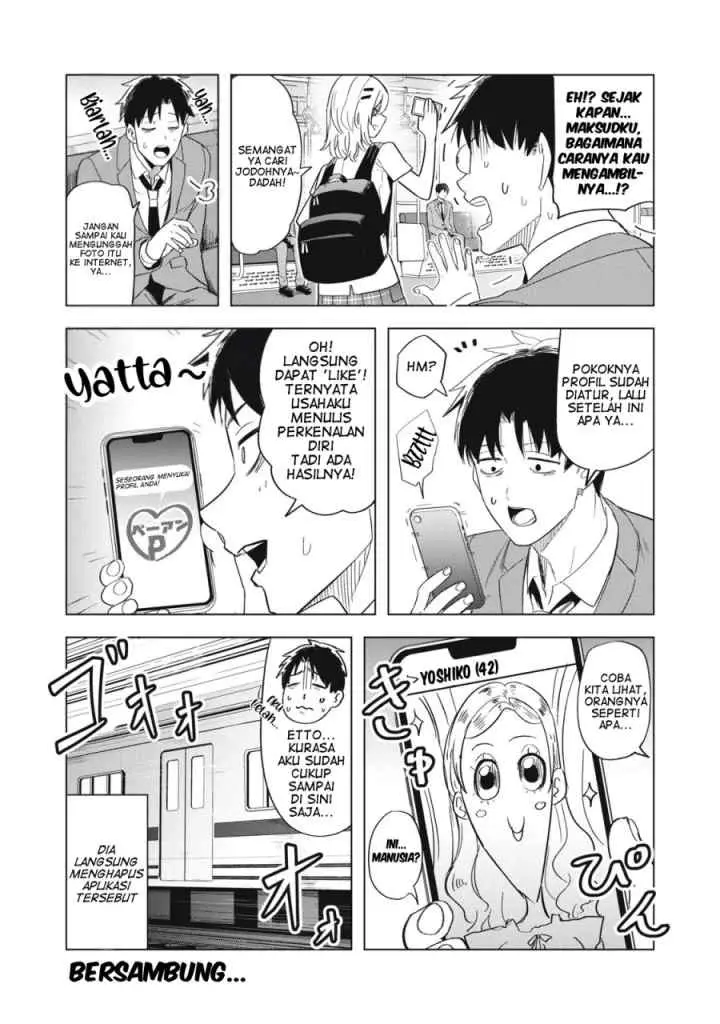 Asa no Tsuukin Densha de, Yatara to Hanashikakete Kuru Joshikousei chapter 7 halaman 17