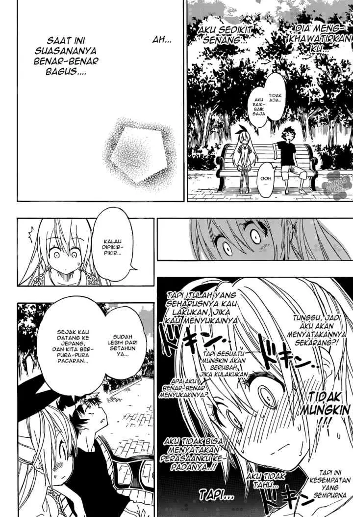 Nisekoi chapter 100 halaman 17