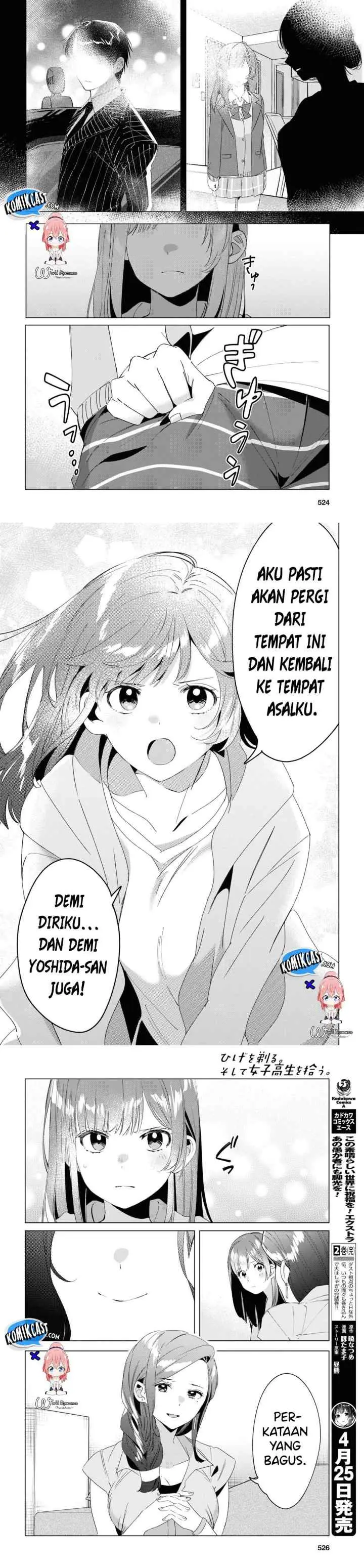 Hige Wo Soru. Soshite Joshikosei Wo Hirou chapter 16 halaman 7