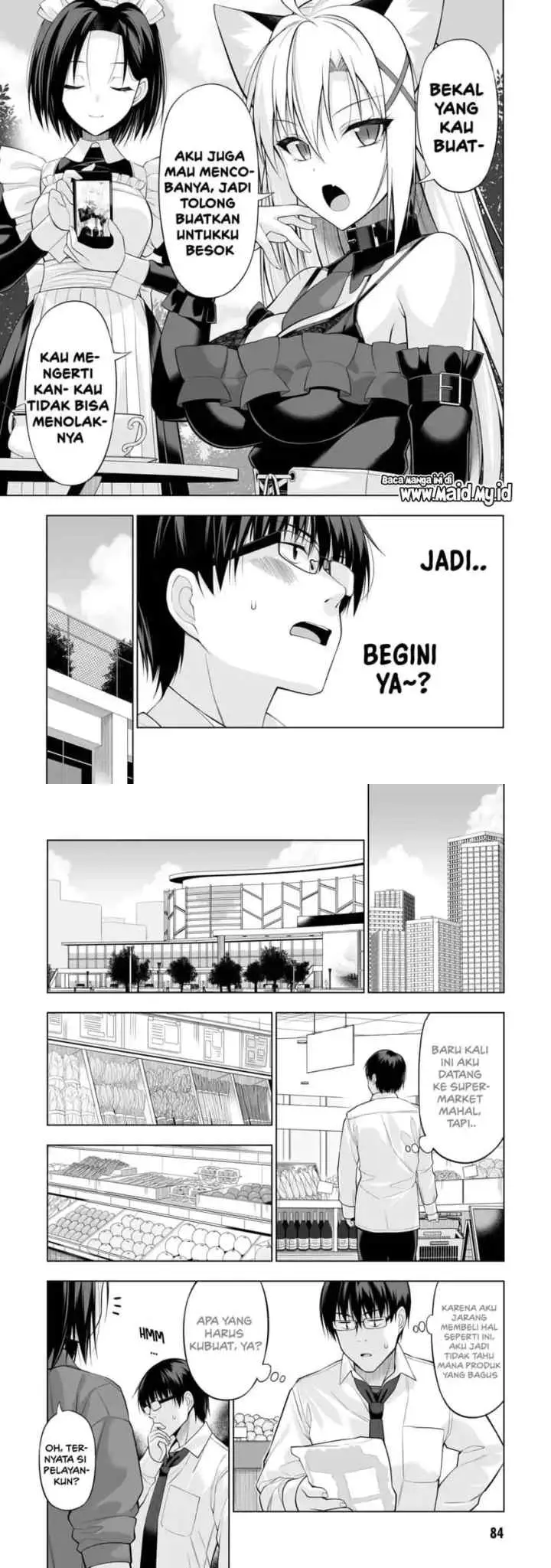 Anata wa Watashi no Geboku desu - Neko to Geboku no Himitsu no Kankei chapter 3 halaman 6