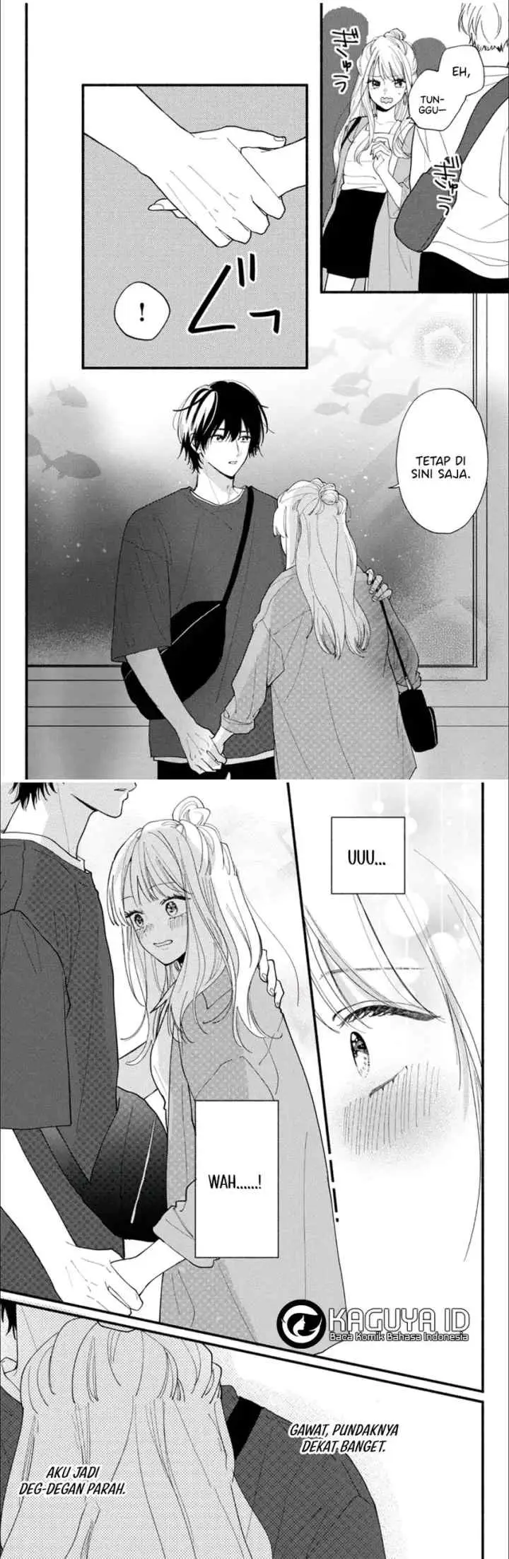 Class no Inkya ni Kareshi no Sainou ga Ari Sugiru chapter 5.1 halaman 9