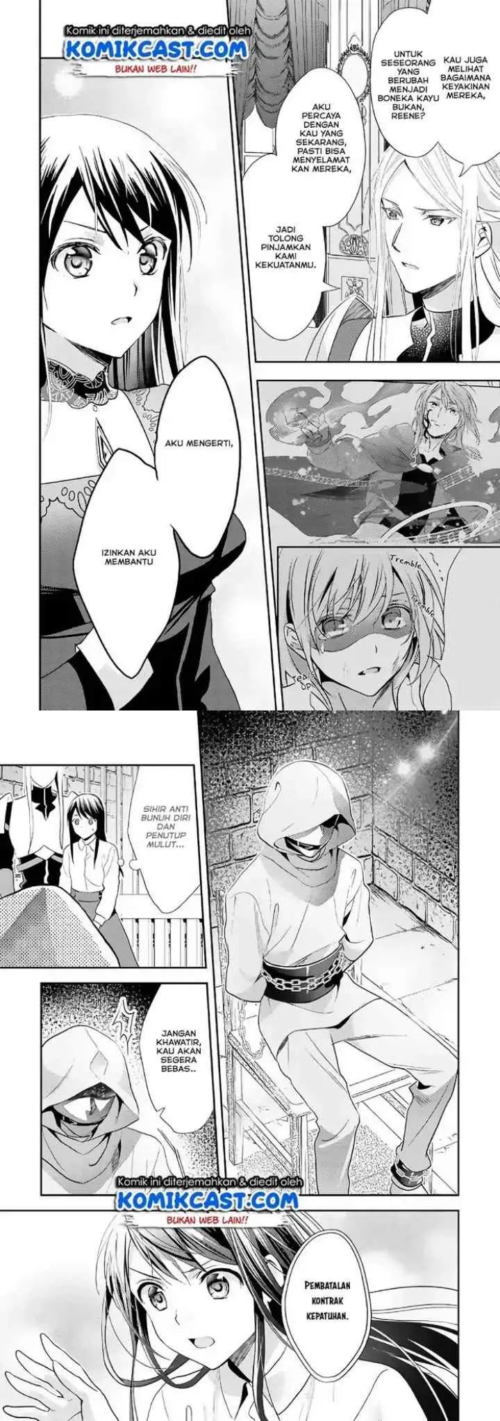 Isekai de ~Kuro no Iyashi Te~ tte Yobareteimasu chapter 44 halaman 8
