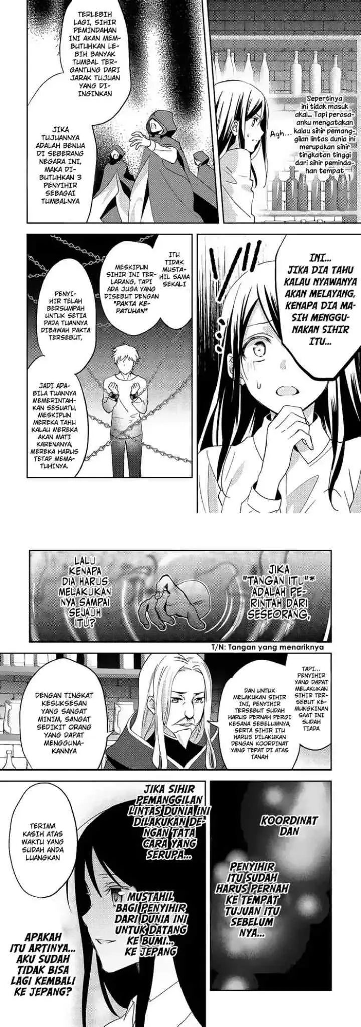 Isekai de ~Kuro no Iyashi Te~ tte Yobareteimasu chapter 13 halaman 7