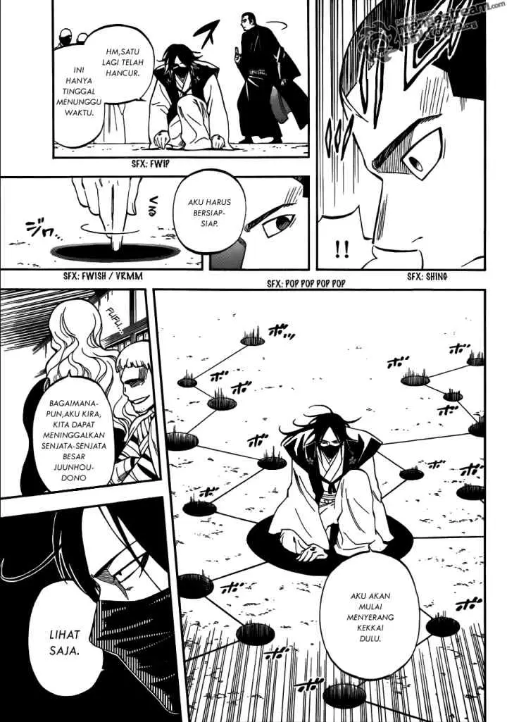 Kekkaishi Ayakashi Hojinden chapter 310 halaman 15
