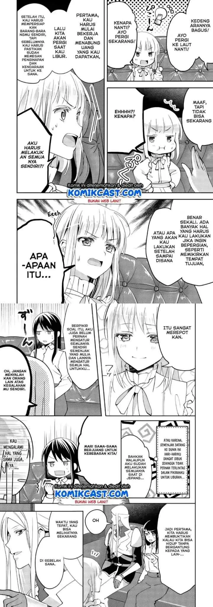Isekai de ~Kuro no Iyashi Te~ tte Yobareteimasu chapter 40 halaman 4