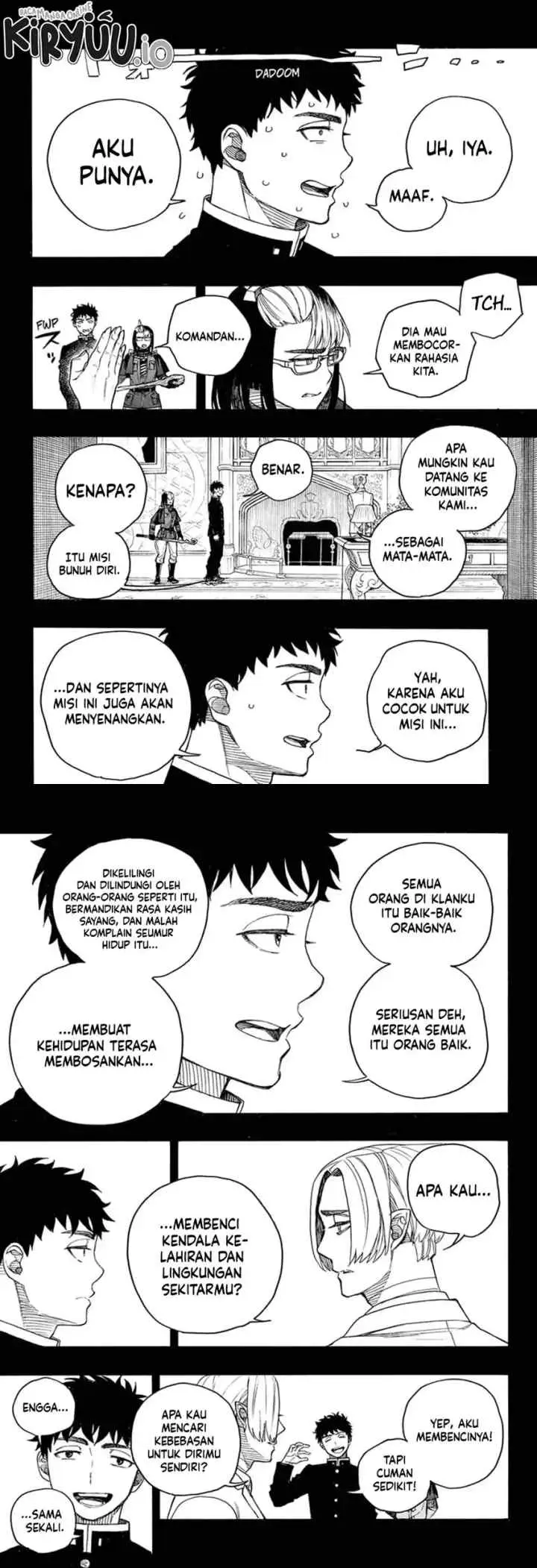 Ao No Exorcist chapter 161 halaman 7