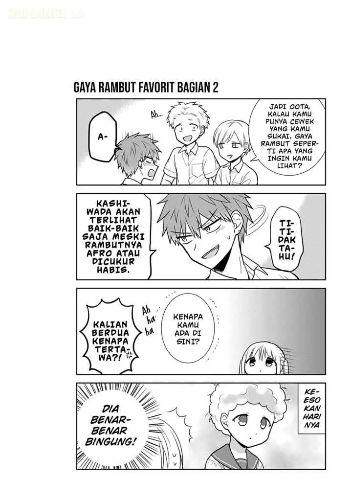 Kao ni denai Kashiwada-san to Kao ni deru Ota-kun chapter 31 halaman 11