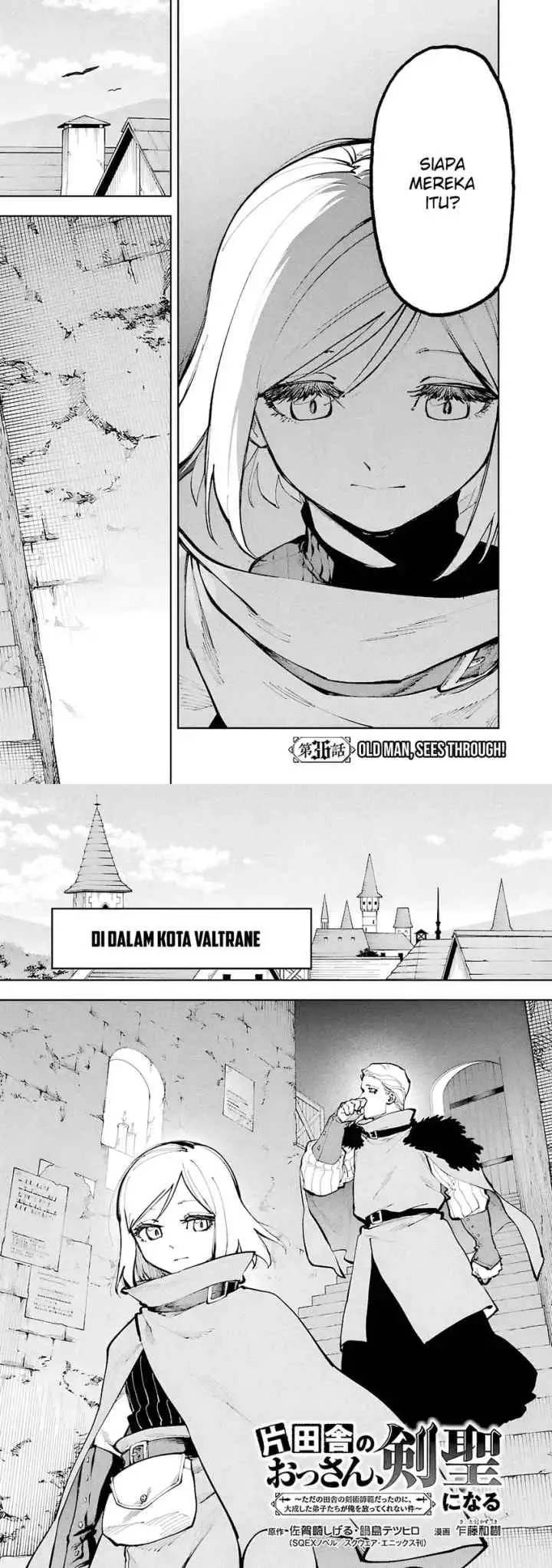 Katainaka no Ossan, Kensei ni Naru ~tada no inaka no kenjutsu shihan datta no ni, taisei shita deshi-tachi ga ore wo hottekurenai ken~ chapter 36 halaman 5