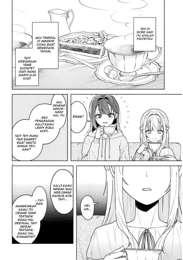 Watashi to senpai no, fujun de ichizu na futari gurashi chapter 2 halaman 8