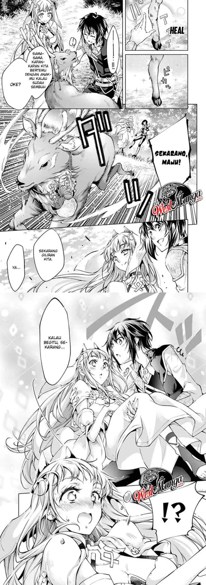 Kamigami ni Sodaterare Shimo no, Saikyou to Naru chapter 7 halaman 13