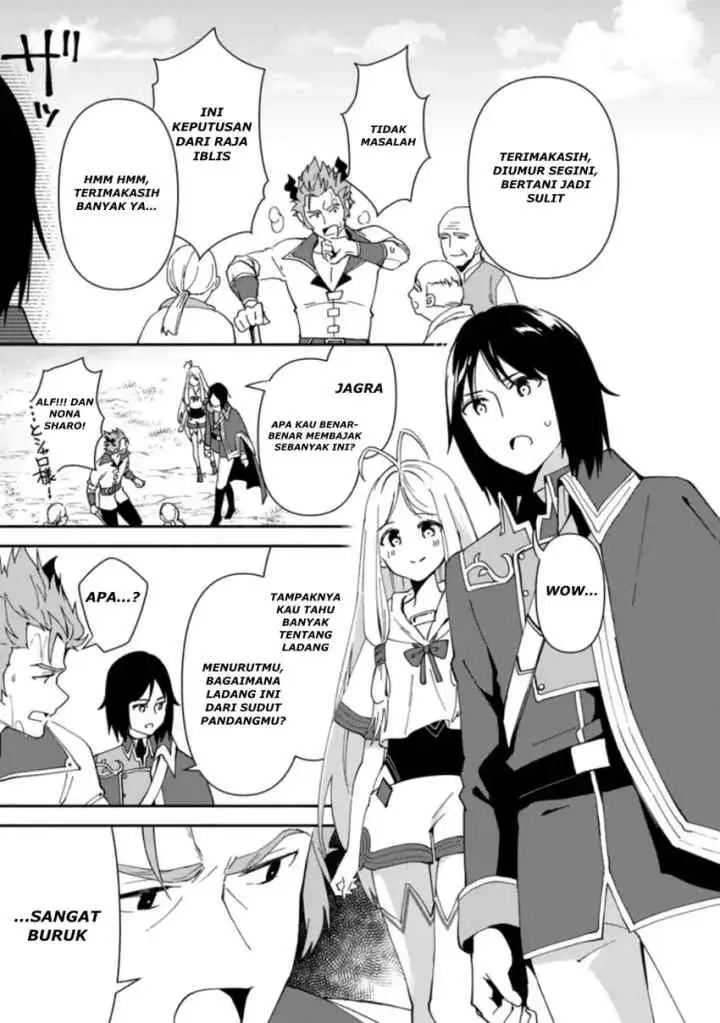 Binbou Kokka no Kuroji Kaikaku ~Kanemouke no Tame Nara Shudan o Erabanai ore ga, Naze ka Zessansarete iru Ken ni Tsuite~ chapter 2.1 halaman 5