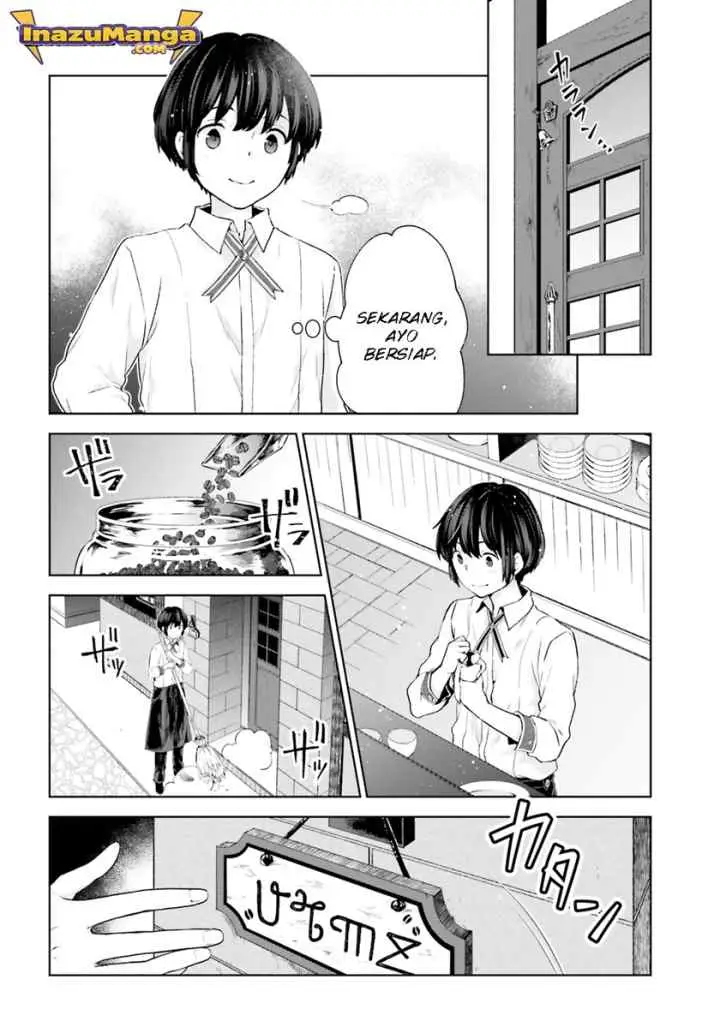 Houkago wa, Isekai Kissa de Coffee wo chapter 5 halaman 13