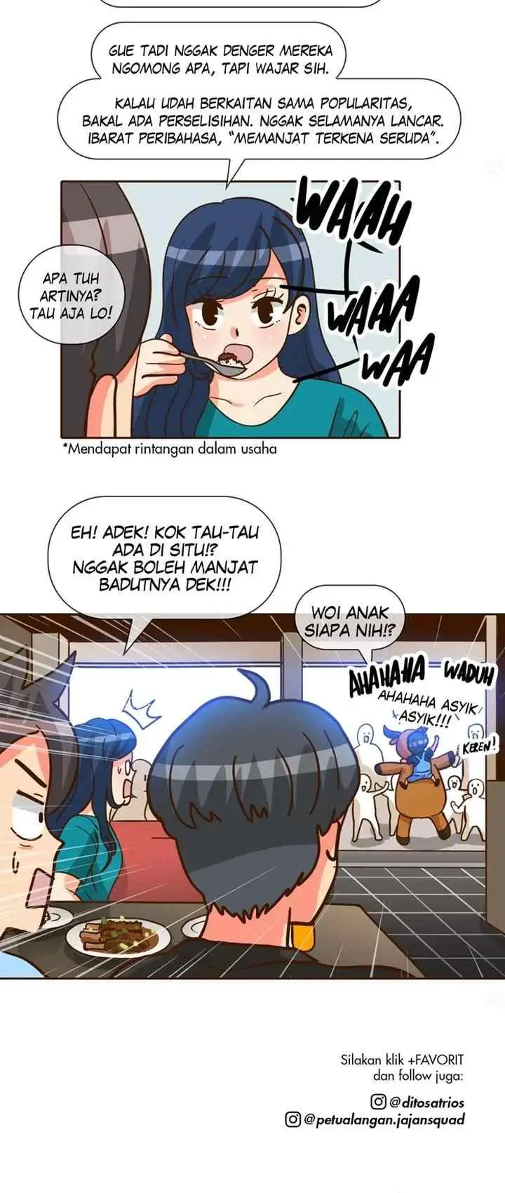 Jajan Squad chapter 185 halaman 4