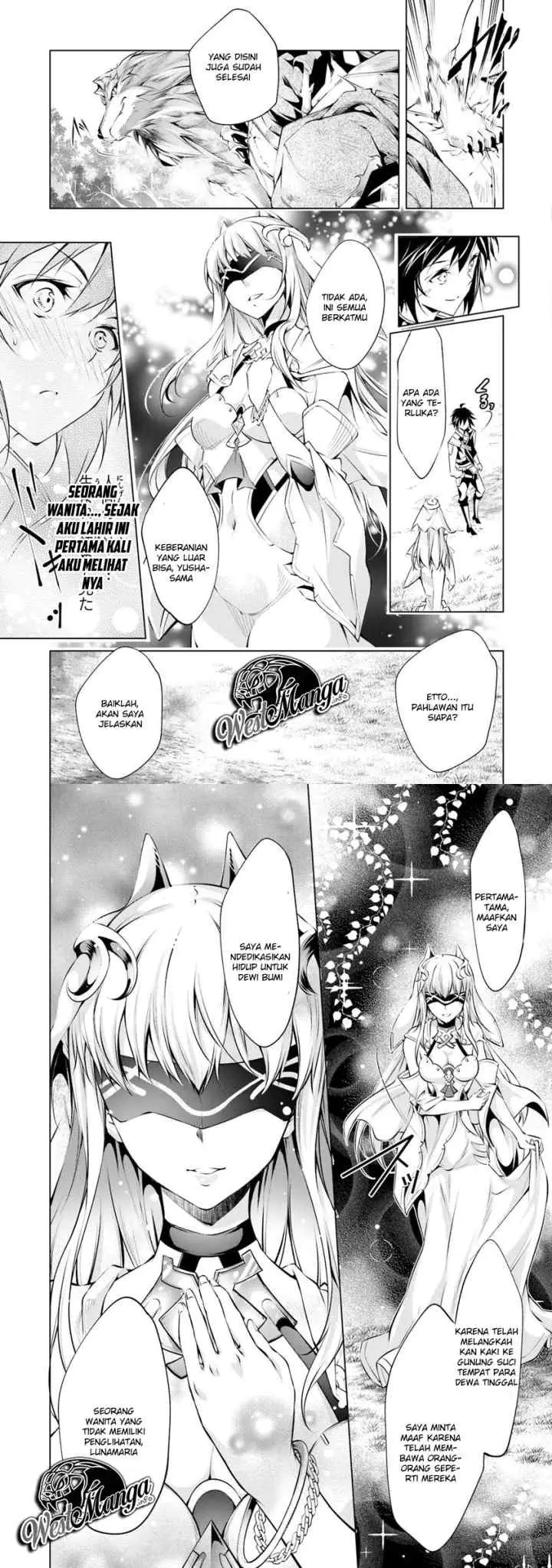 Kamigami ni Sodaterare Shimo no, Saikyou to Naru chapter 2.2 halaman 5