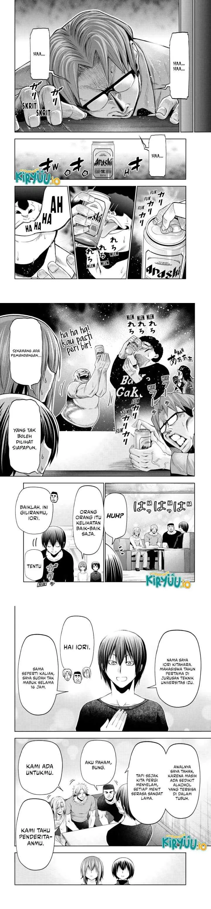 Grand Blue chapter 105 halaman 8