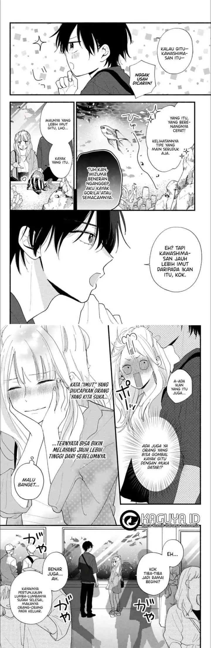 Class no Inkya ni Kareshi no Sainou ga Ari Sugiru chapter 5.1 halaman 8