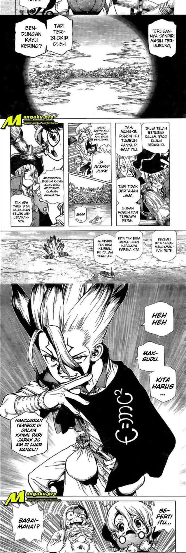 Dr. Stone chapter 203 halaman 4