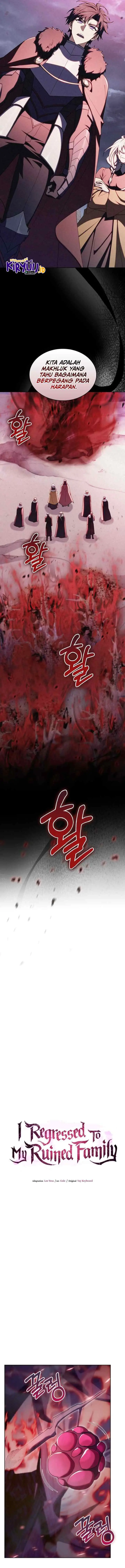 I Regressed to My Ruined Family chapter 67 halaman 4