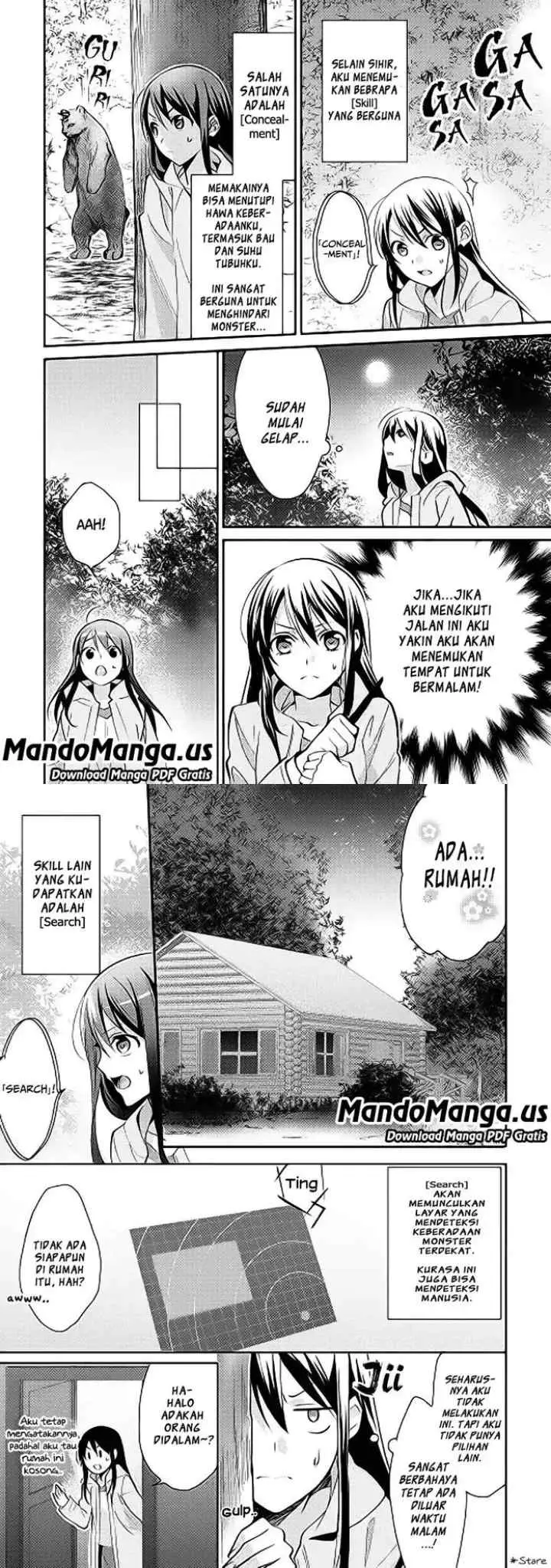 Isekai de ~Kuro no Iyashi Te~ tte Yobareteimasu chapter 1 halaman 10