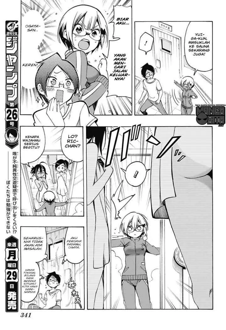 Bokutachi wa Benkyou ga Dekinai chapter 15 halaman 8