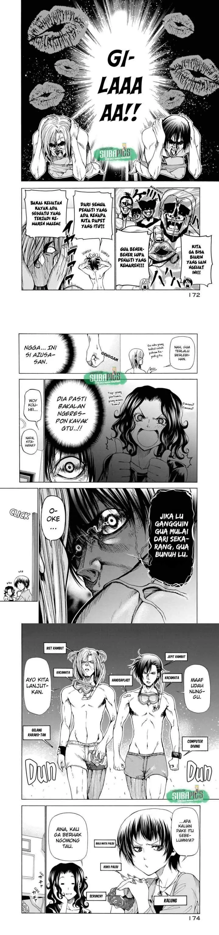Grand Blue chapter 28.5 halaman 9