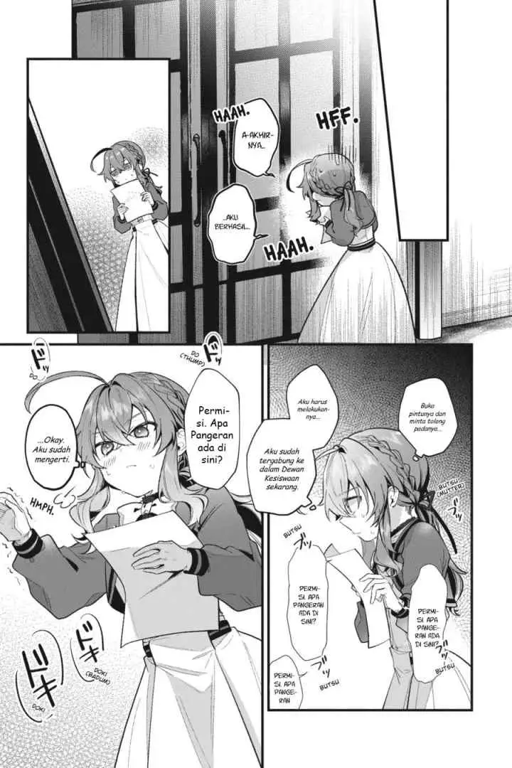 Silent Witch Chinmoku no Majo no Kakushigoto chapter 17.5 halaman 8