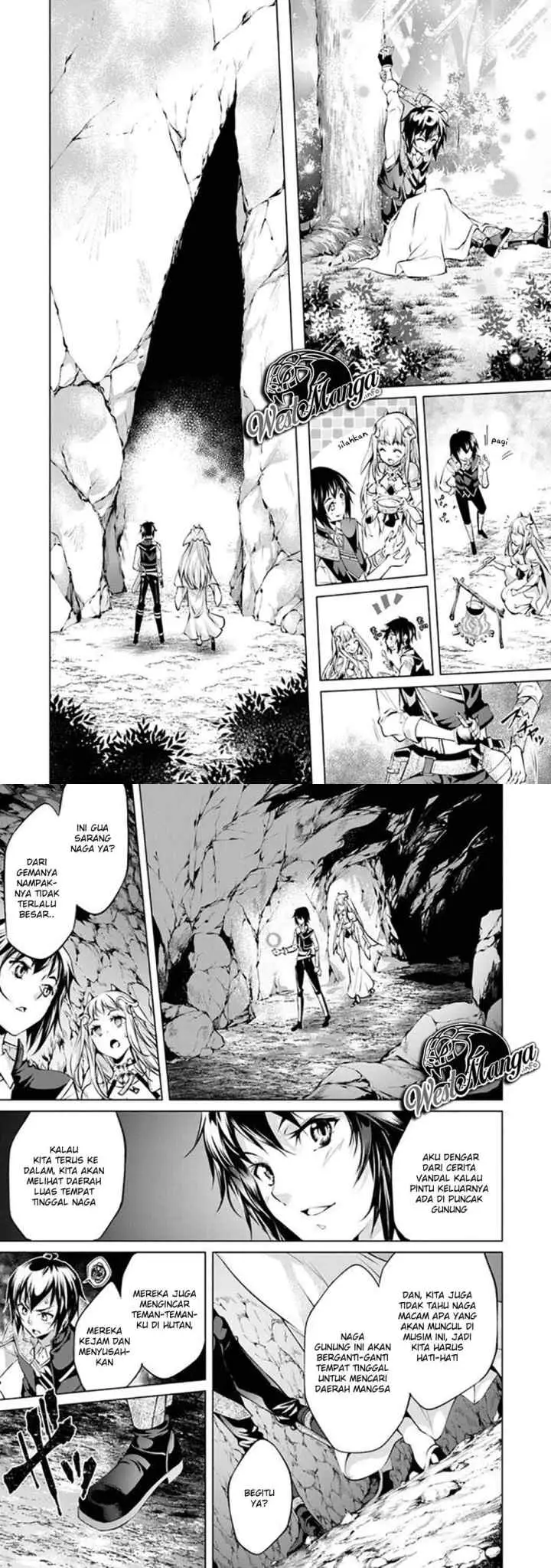 Kamigami ni Sodaterare Shimo no, Saikyou to Naru chapter 6 halaman 8