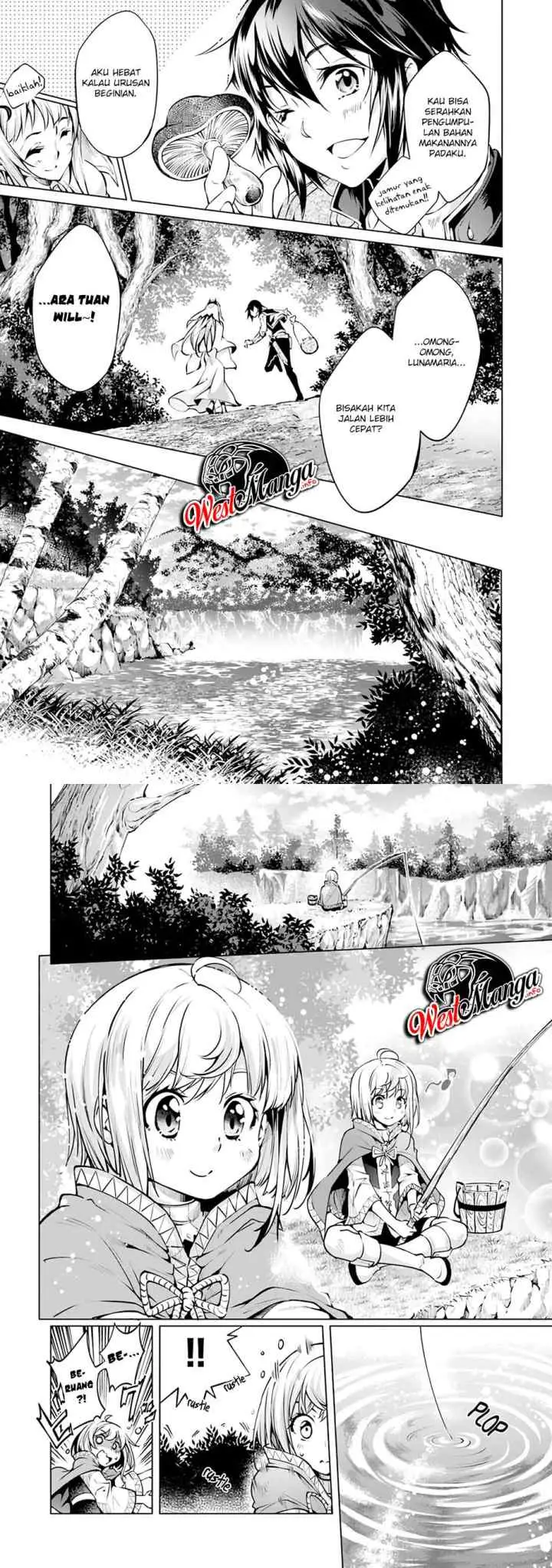 Kamigami ni Sodaterare Shimo no, Saikyou to Naru chapter 9 halaman 5