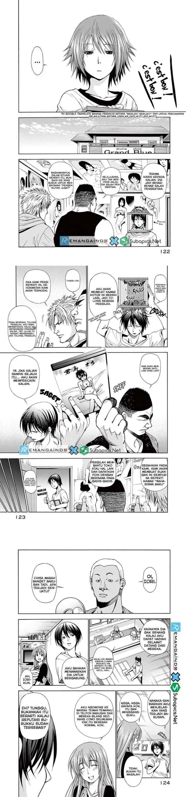 Grand Blue chapter 3 halaman 9