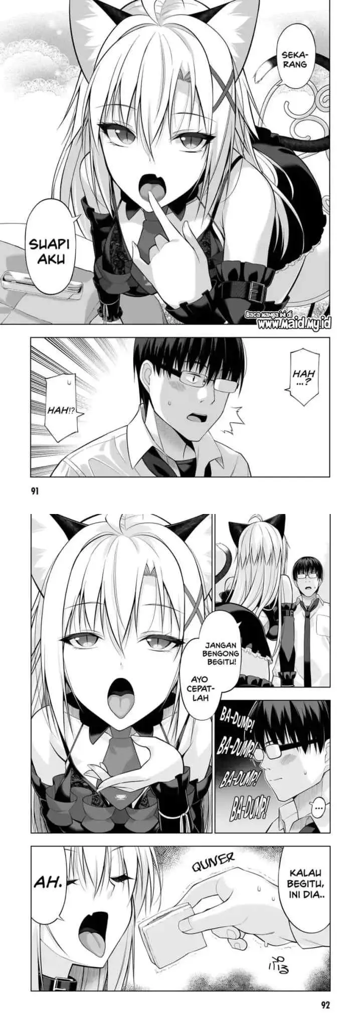 Anata wa Watashi no Geboku desu - Neko to Geboku no Himitsu no Kankei chapter 3 halaman 10