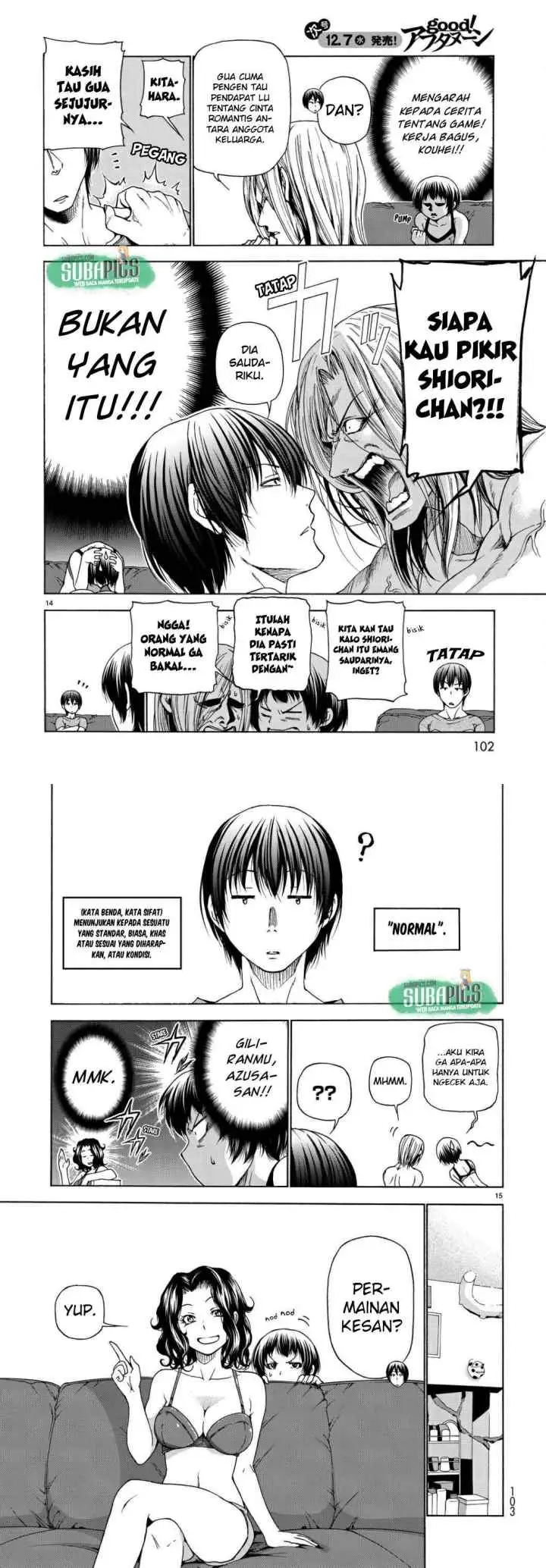 Grand Blue chapter 29 halaman 8