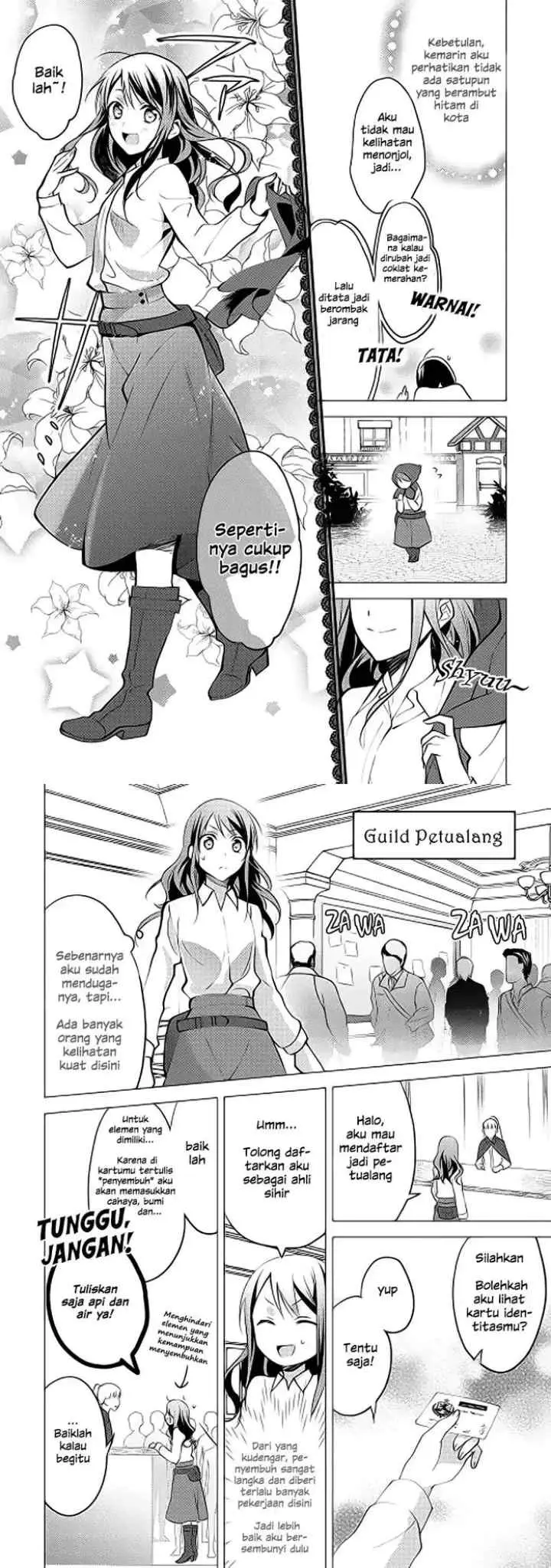 Isekai de ~Kuro no Iyashi Te~ tte Yobareteimasu chapter 8 halaman 10