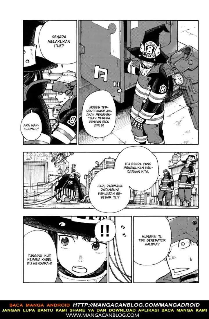 Enen no Shouboutai chapter 136 halaman 15